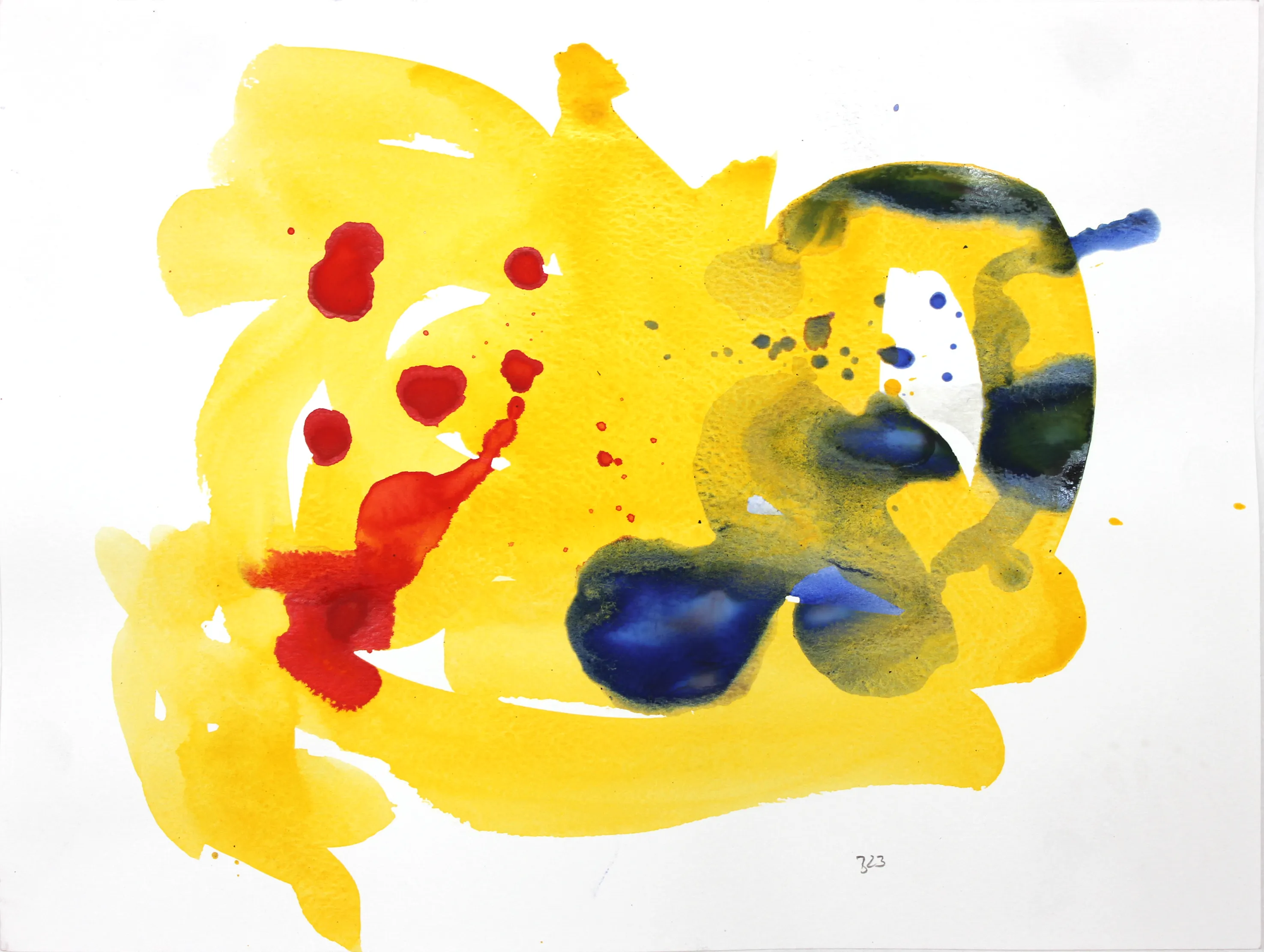 Blue, Red and Yellow